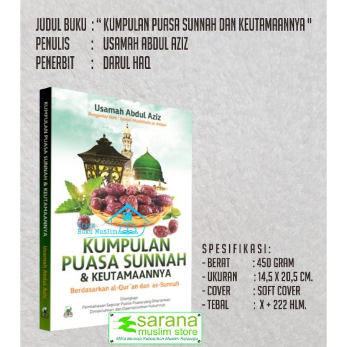 Jual Buku Kumpulan Puasa Sunnah Dan Keutamaannya | Shopee Indonesia