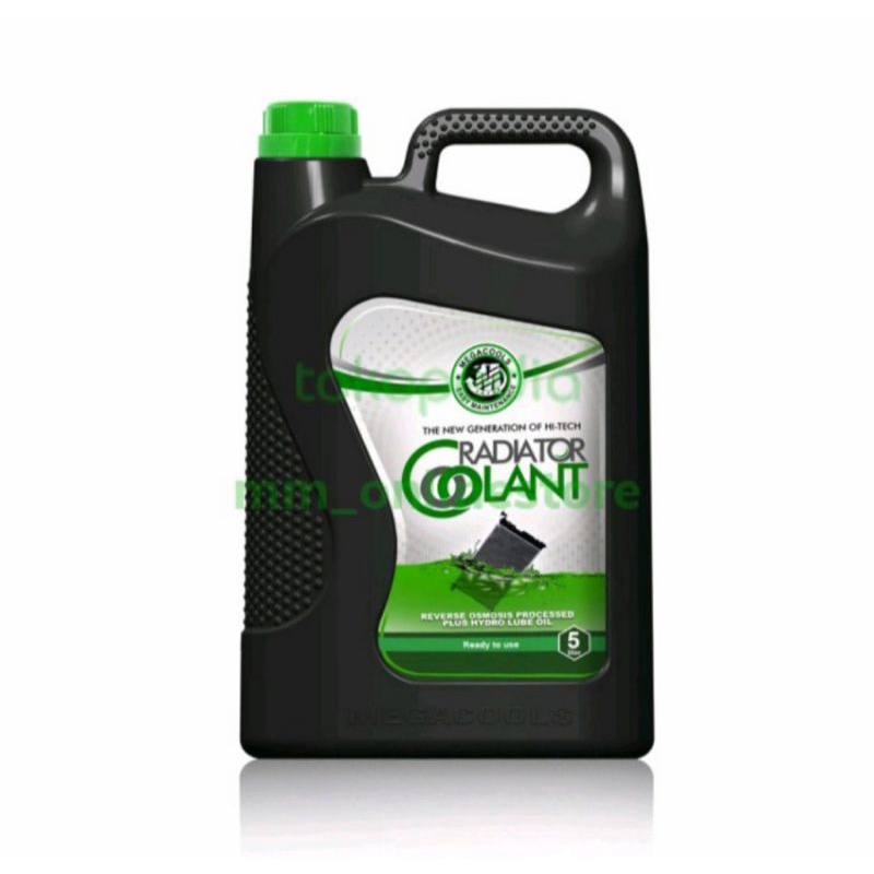 Jual Megacools Air Radiator Coolant 5 L / Cairan pendingin radiator ...