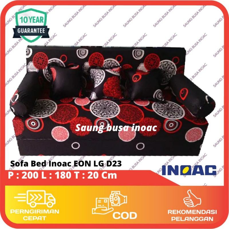 Jual INOAC Sofa Bed Inoac no.1 size 200 x 180 x 20 cm Shopee Indonesia