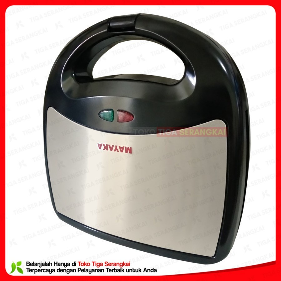 Jual Mayaka Pemanggang Roti Jepit Sandwich Bread Toaster Maker SM-8803 ...