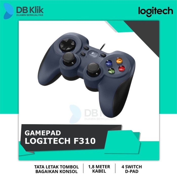 Jual Logitech F310 Gamepad | Original | Shopee Indonesia