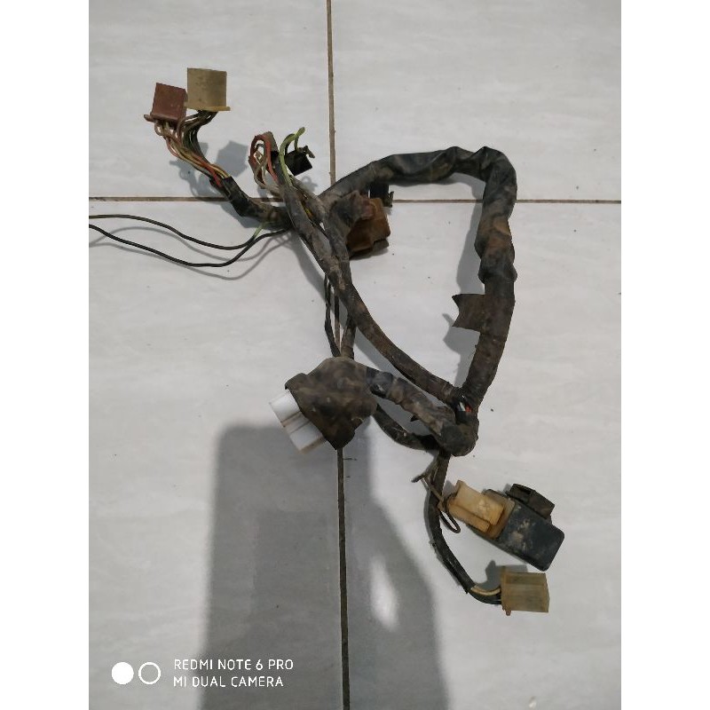 Jual kabel speedometer Honda karisma D soket putih original copotan