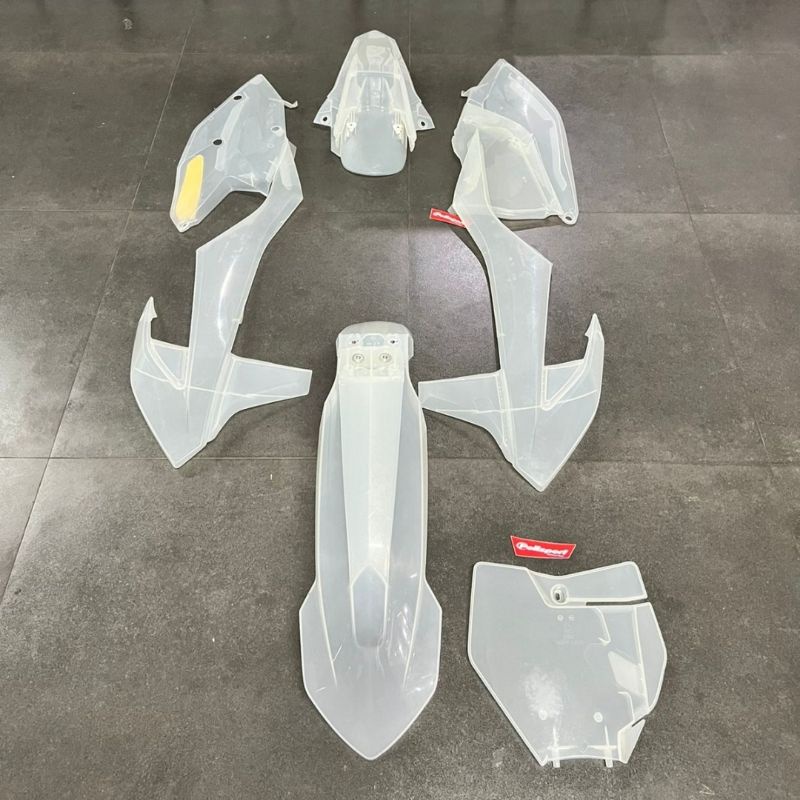 Griglie Radiatore KTM Polisport Nere – Protezione In Polipropilene Per SX/EXC/XC 2016-2023, Montaggio Facile