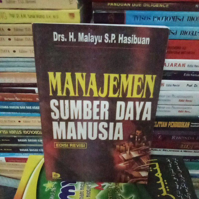 Jual Manajemen Sumber Daya Manusia Edisi Revisi By Drs. H.Malayu S.P ...