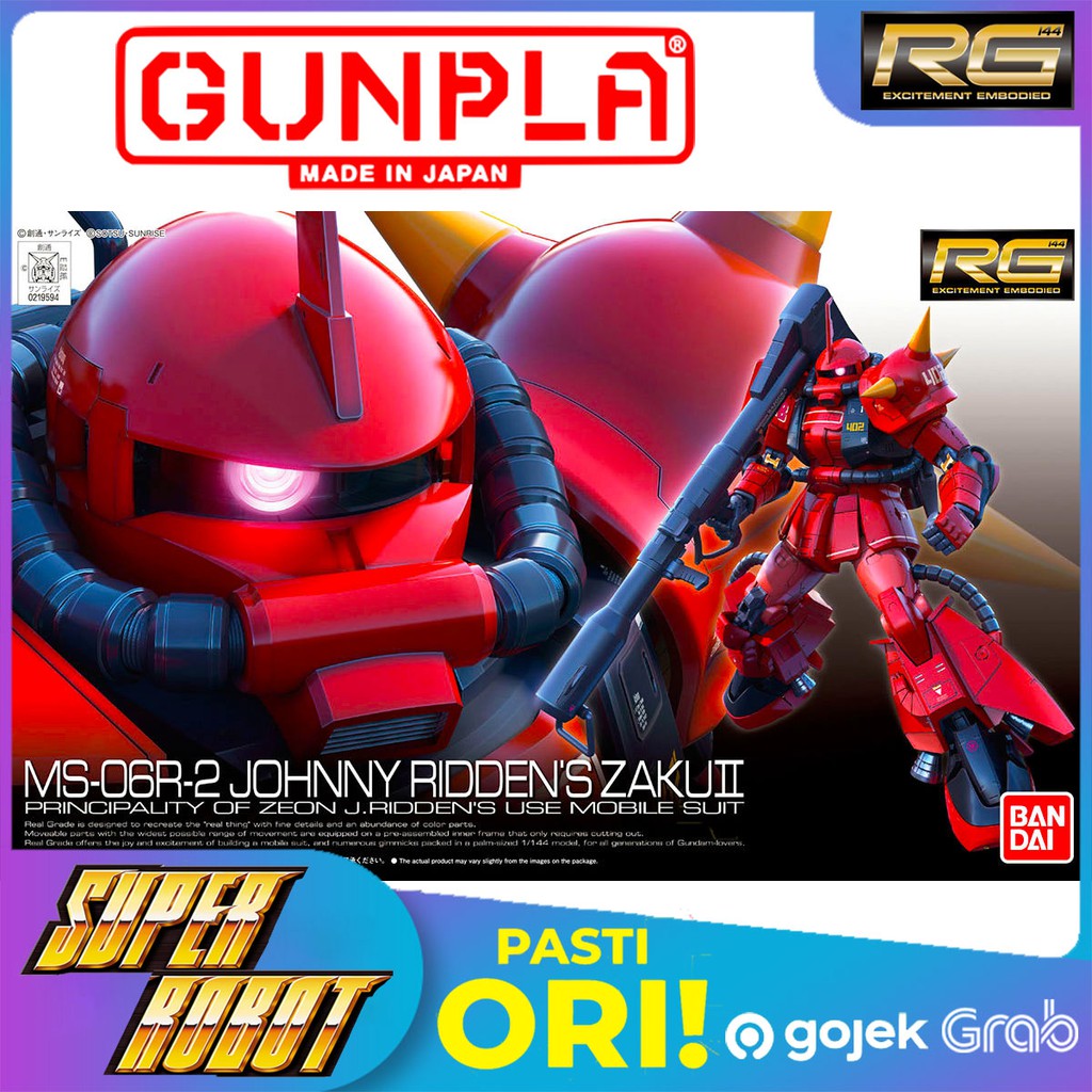 Jual BANDAI RG MS-06R-2 Johnny Ridden Zaku II | Shopee Indonesia