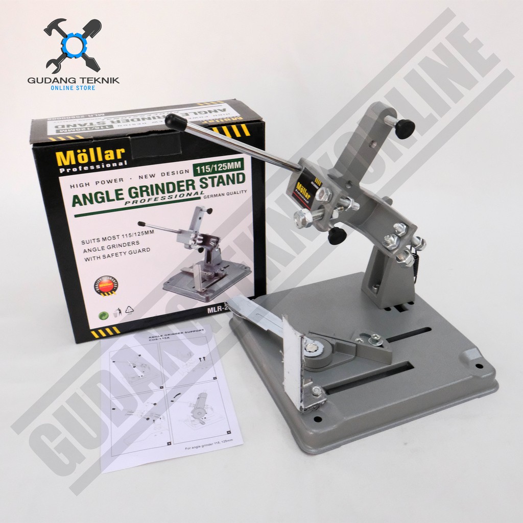 Jual Dudukan Mesin Gerinda MLR25600008 MOLLAR - Angle Grinder Stand ...