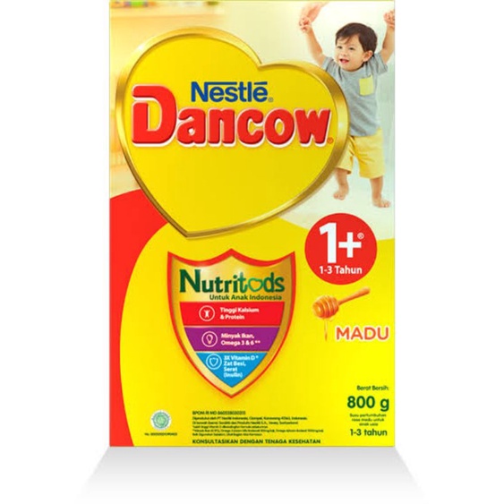 Jual DANCOW 1+ SUSU PERTUMBUHAN USIA 1 - 3 TAHUN RASA VANILA/MADU ...