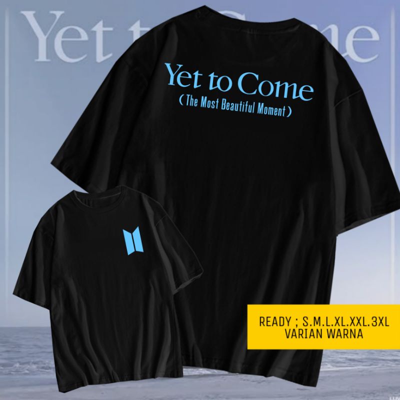 Jual (cod) KAOS korean kpop bts proof yet to come ( versi SABLON BIRU ...