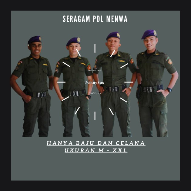 Jual Cod Grosir Baju Setelan Seragam Pdl Menwa Resimen Mahasiswa