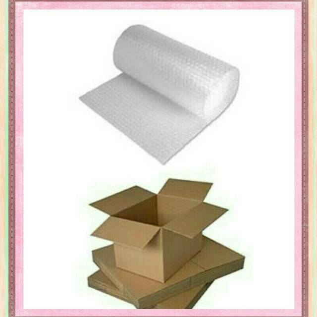 Jual Tambahan Packing Khusus Dupa dan Sticker (Bubblewrap & Kardus ...