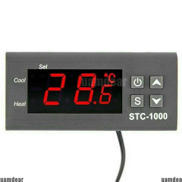 STC-1000 - Régulateur De Température Numérique Pour Aquarium, Terrarium, Incubateur | -50°C à 99°C