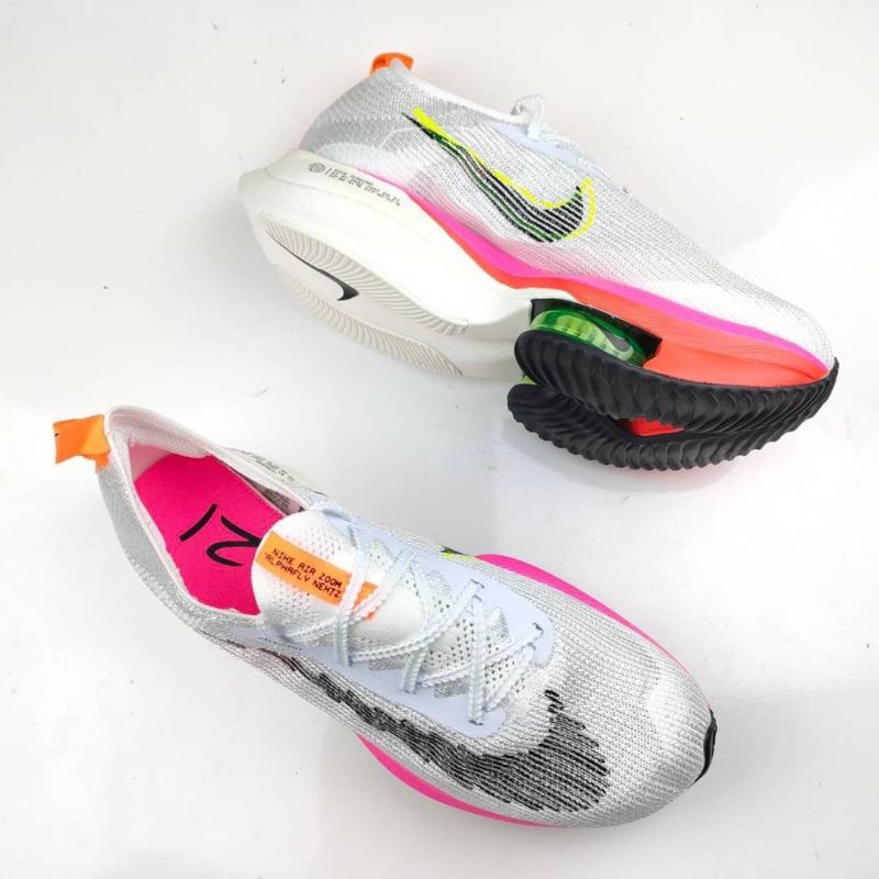 Sepatu nike alphafly white pink premium Best seller