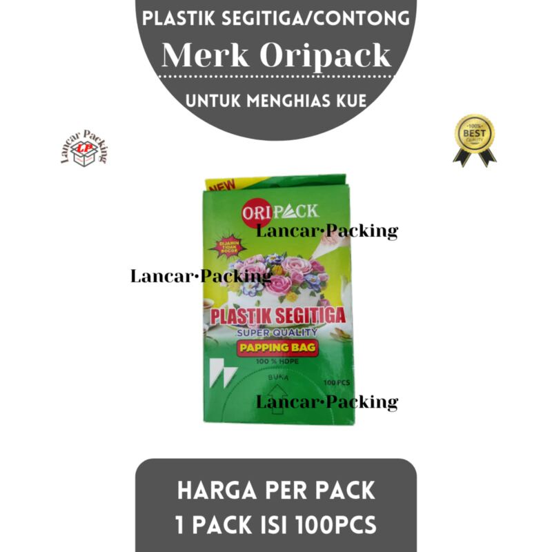 Jual Plastik segitiga / Papping Bag (Oripack) | Shopee Indonesia