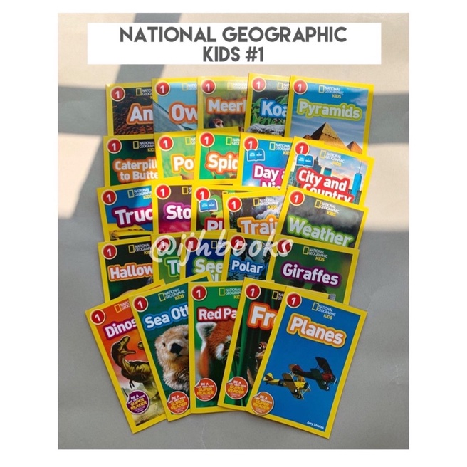 Jual Buku NATIONAL GEOGRAPHIC KIDS Level 1, Nat Geo Kids Bahasa Inggris ...