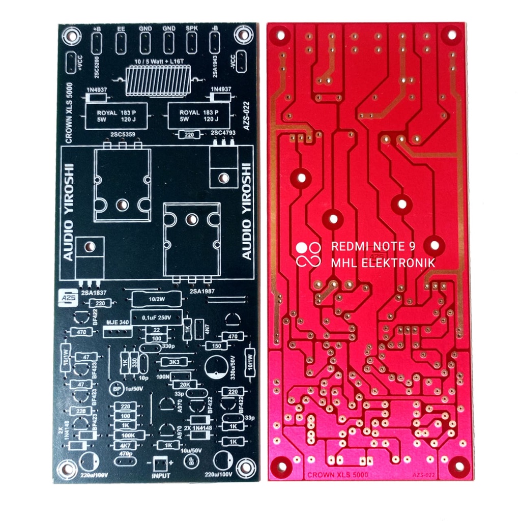 Jual PCB Driver 5000W YIROSHI Crown XLS 5000 | Shopee Indonesia