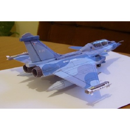 Jual DIY Miniatur Papercraft Pesawat Tempur Rafale B | Shopee Indonesia