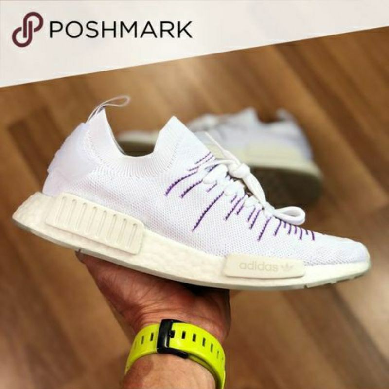 Jual Sepatu ADIDAS NMD R1 STLT PK WHITE WOMEN 100 ORIGINAL BNIB