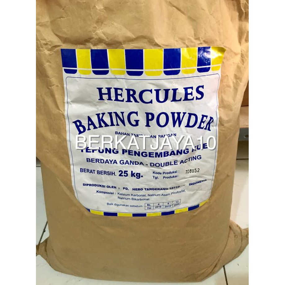 Jual TokoBahanKue Murah Hercules Kemasan Repack 1/2 Kg Baking Powder