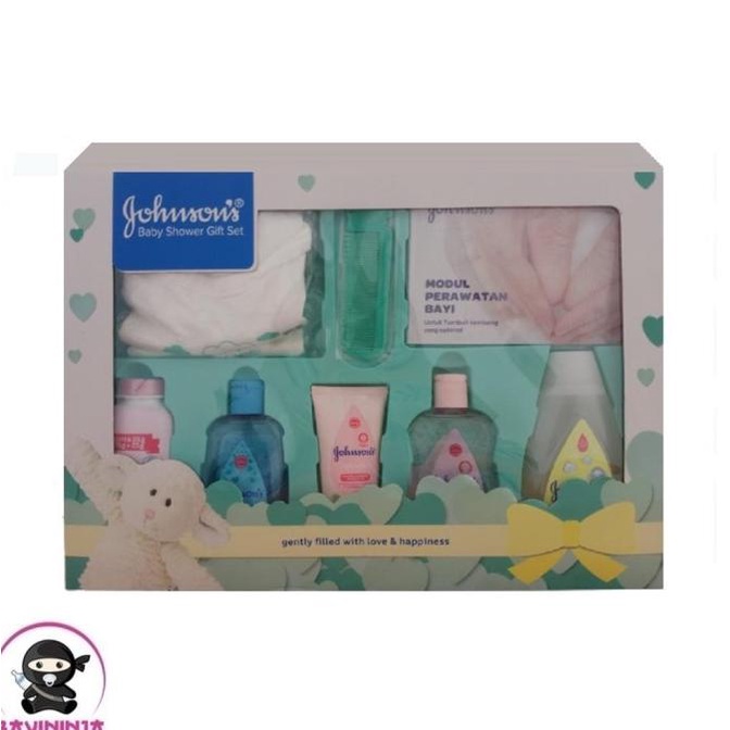 Jual Johnsons Baby Shower Gift Set Paket Kelahiran Shopee Indonesia