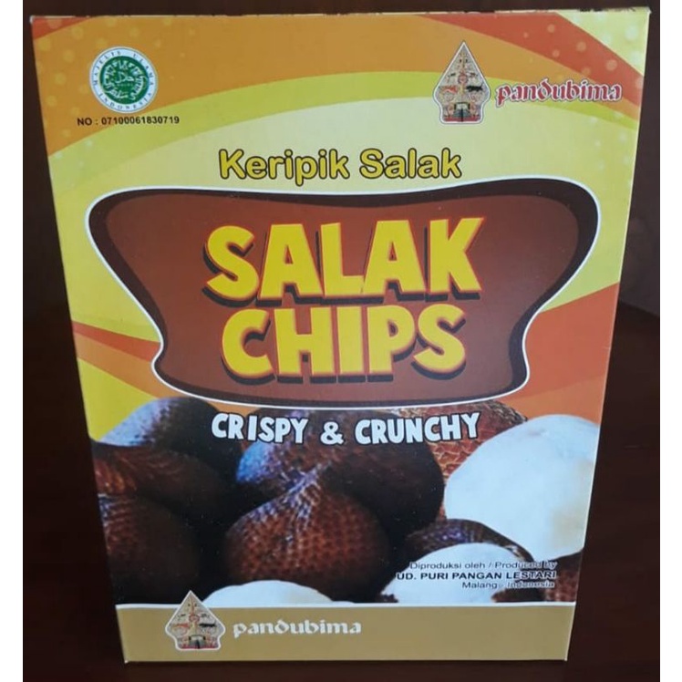 Jual Keripik Kripik Buah Salak 80 Gram Box Kayavit Pandubima