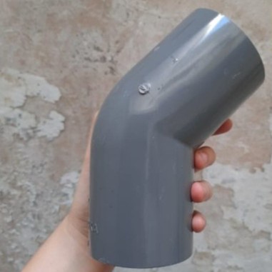Jual Elbow keni 2 AW inch 45 derajat Rucika 2
