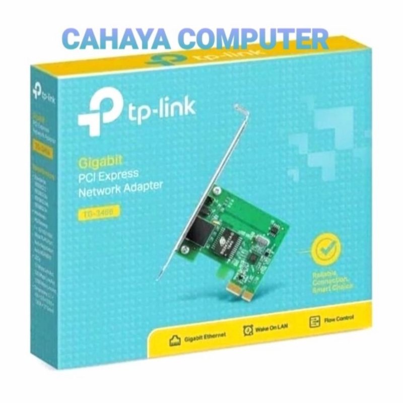 Jual TP-LINK TG-3468 LAN CARD PCI EXPRESS GIGABIT 10/100/1000Mbps ...