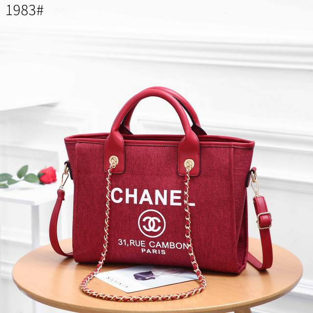 CHANEL RUE 31 デニムバッグ CAMBON