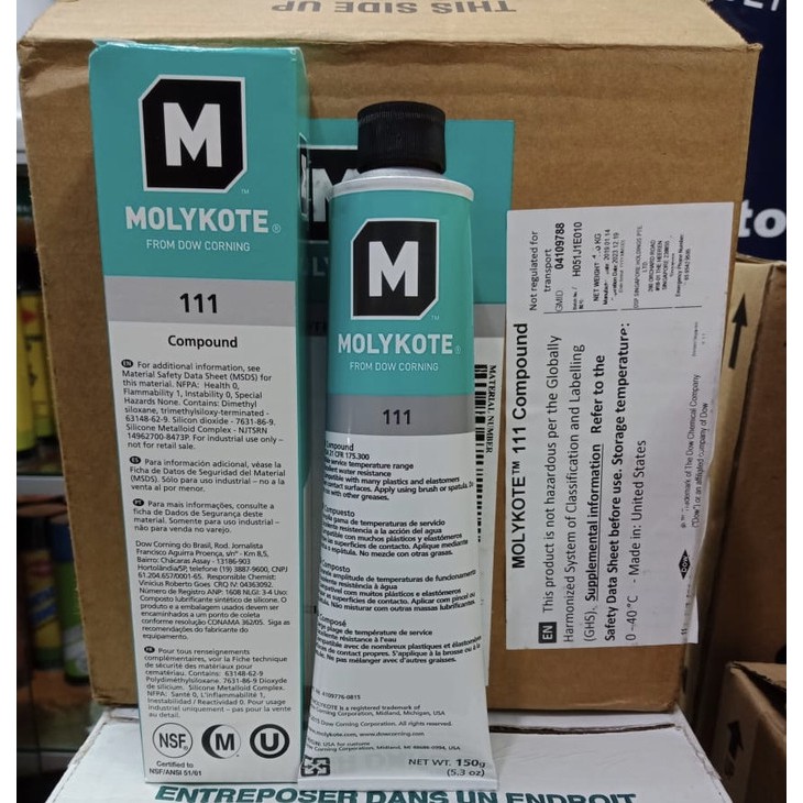 Jual Molykote 111 Molykote 111 Compound Silicone Grease Shopee Indonesia