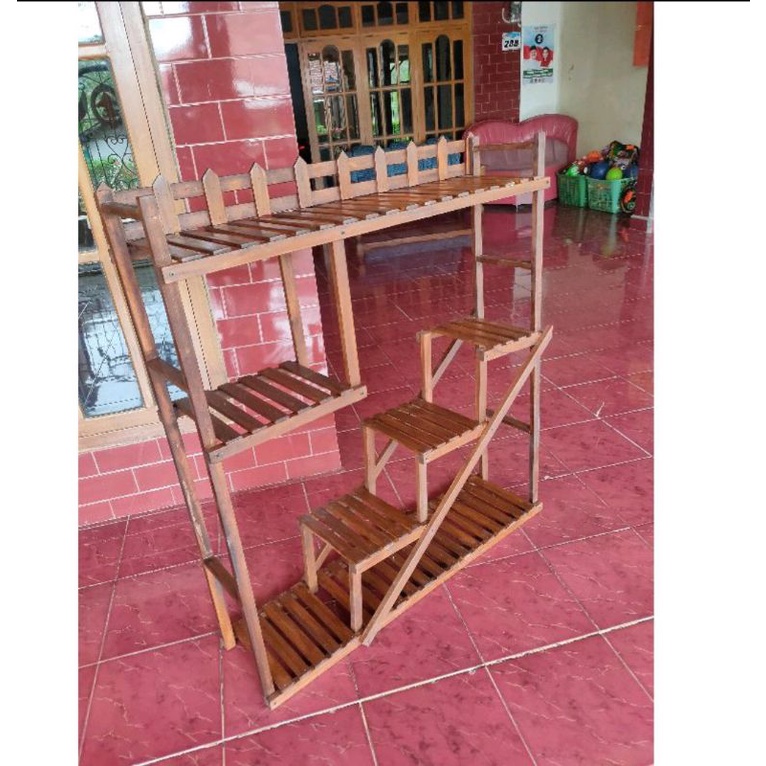 Jual rak bunga 2 tingkat | Shopee Indonesia