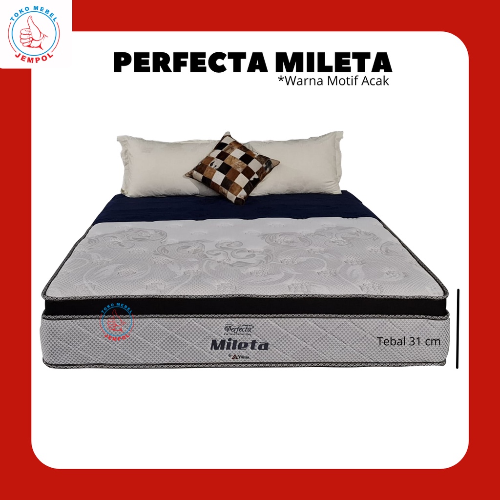 Jual Kasur Perfecta Mileta Extra Plus Top/Spring Bed/Jempol/Kasur