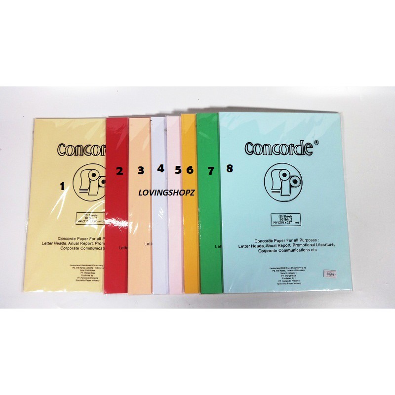 Jual Kertas Concorde A4 90 Gr M2 Shopee Indonesia