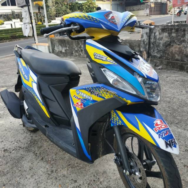 Jual Decal mio m3 full body racing | Shopee Indonesia