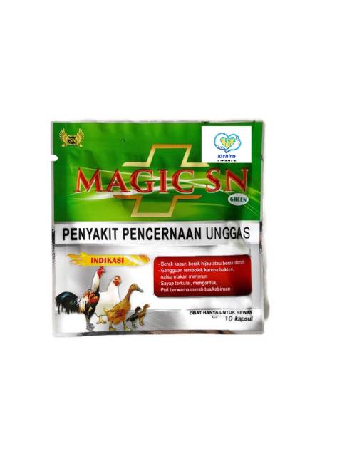 Jual Magic SN Blue dan Magic SN Green @ isi 10 kapsul Obat Pernafasan ...