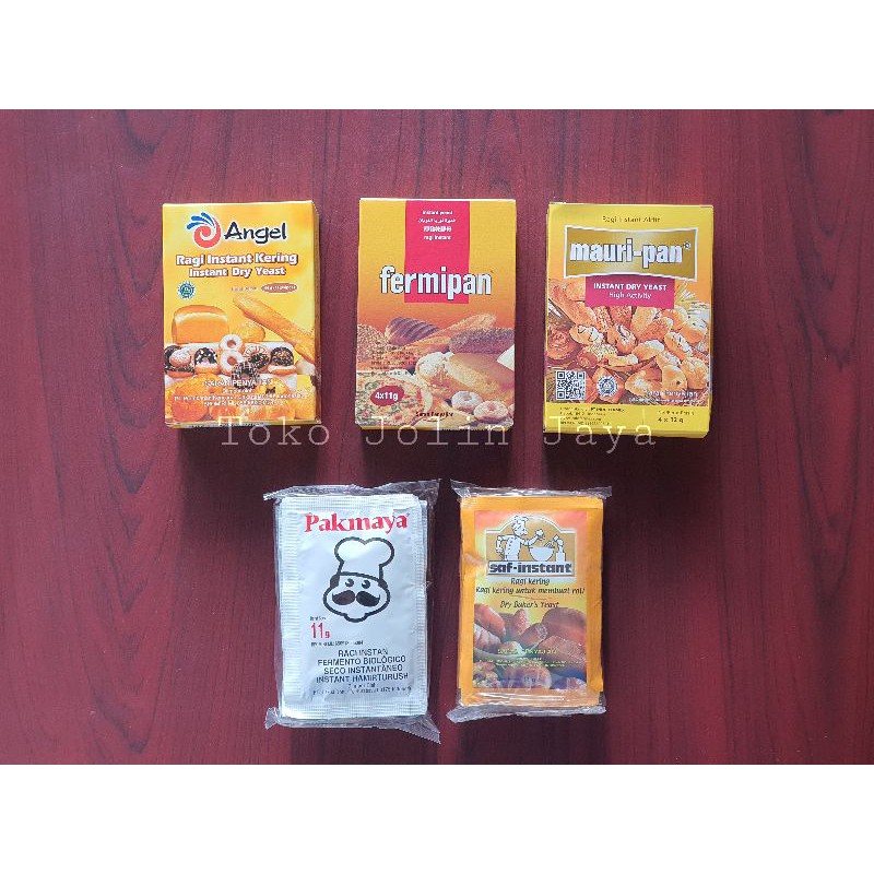 Jual 4 sachet ragi instan / instant yeast | Shopee Indonesia