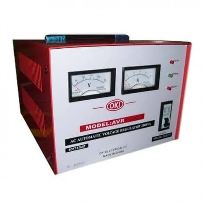 Jual Stabilizer 5000 Watt OKI AVR-5000 Automatic Voltage Regulator ...