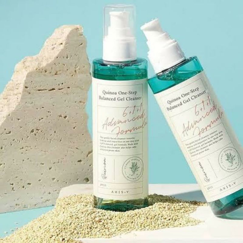 Jual AXISY Quinoa OneStep Balanced Gel Cleanser Shopee Indonesia