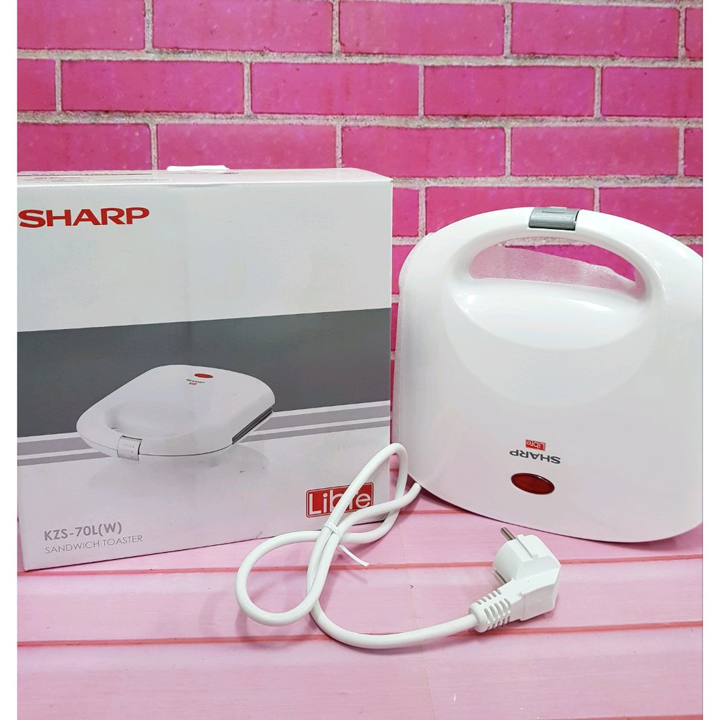 Jual Sharp Sandwich Maker KZS 70L W Alat Panggang Roti Sandwich Toaster ...