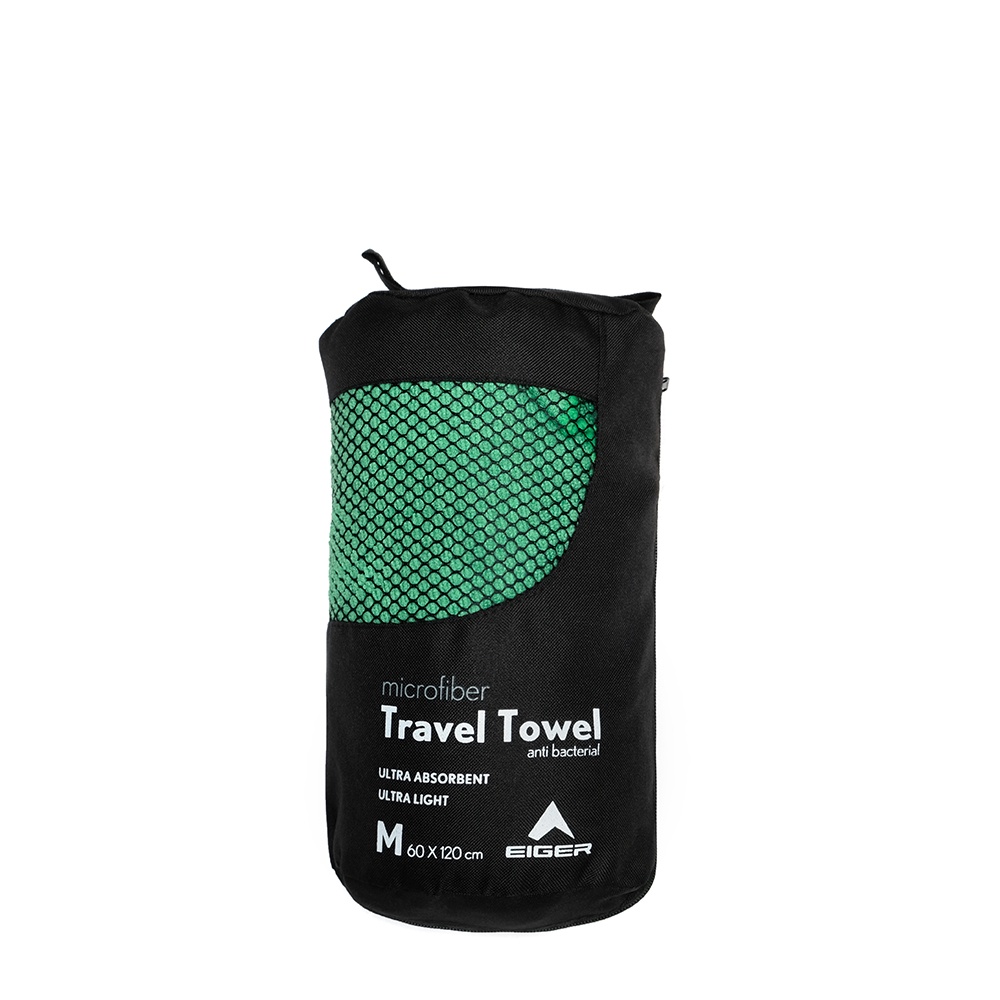 Jual EIGER TRAVEL TOWEL A GREEN Shopee Indonesia