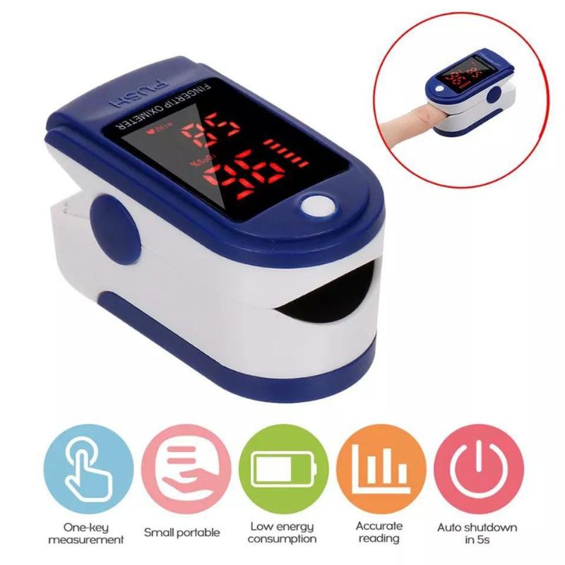 Jual msncctv OXIMETER FINGERTIP PULSE LK87 AB88 Alat Ukur Kadar