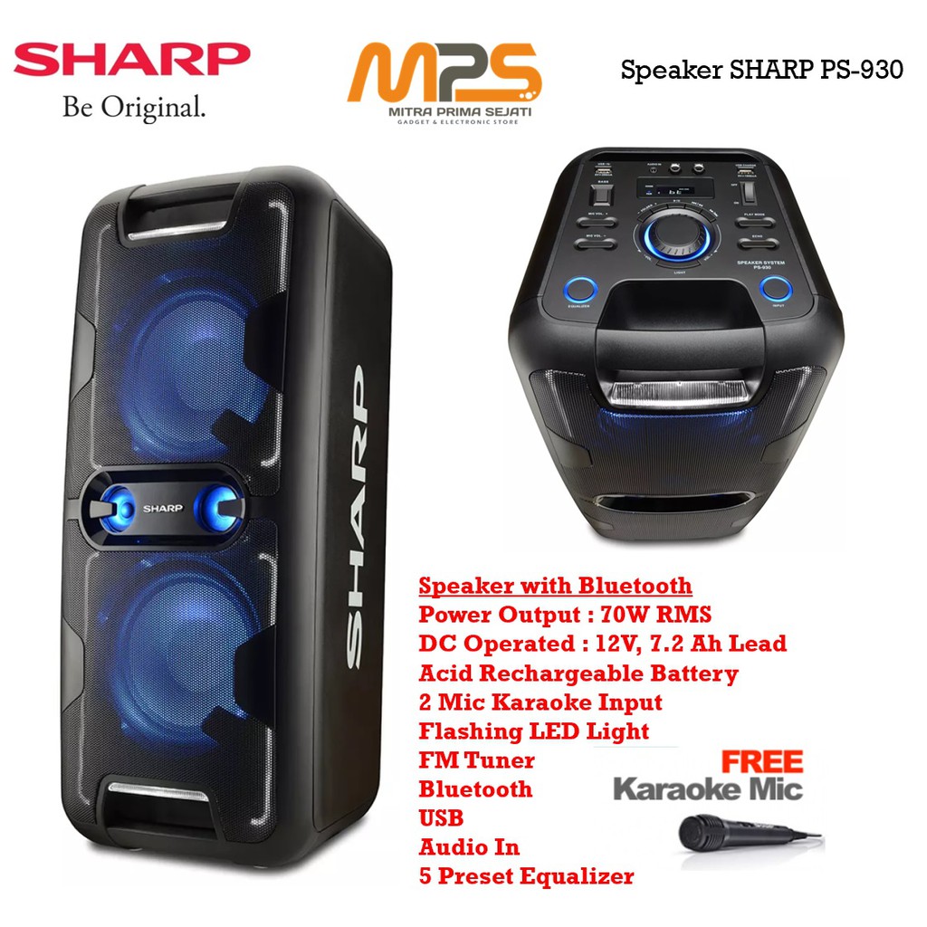 Speaker discount portable sharp