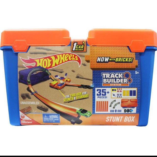 Jual Hot Wheels Track Builder System Stunt Box | Shopee Indonesia