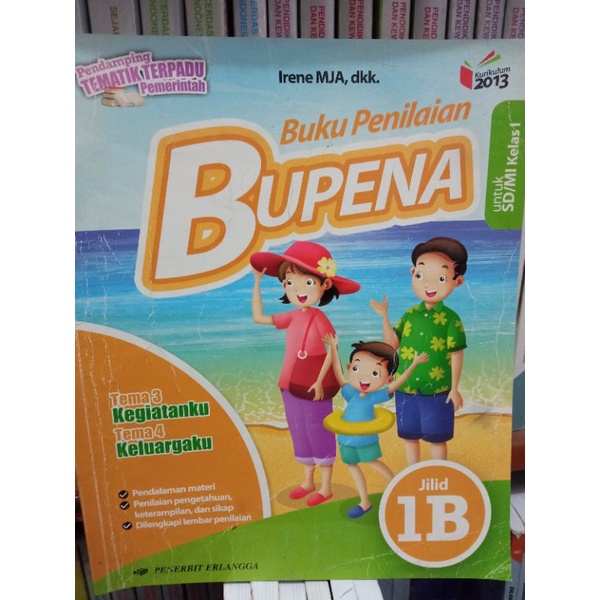 Jual BUKU BUPENA 1B UNTUK SD KELAS 1 | Shopee Indonesia