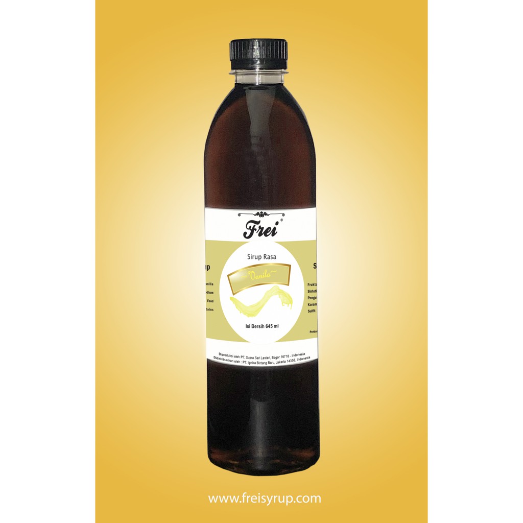 Jual Syrup Vanilla Frei | Shopee Indonesia
