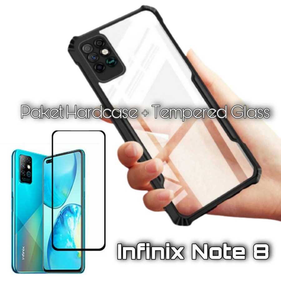 Jual Case Casing INFINIX NOTE 8 FREE Pelindung Layar Tempered Glass ...