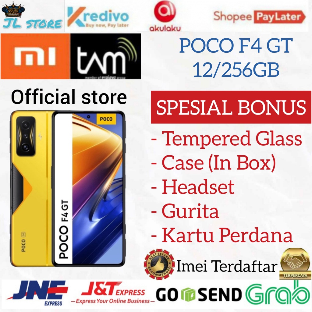 Jual XIAOMI POCO F4 GT 12/256GB 8/128GB GARANSI RESMI XIAOMI INDONESIA ...