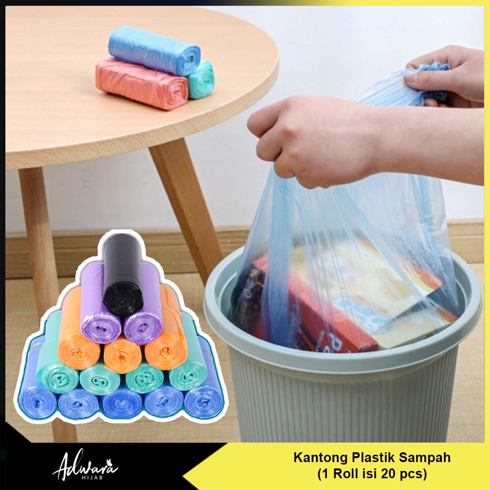 Jual Plastik Kantong Sampah Roll Isi 15 Kantong Plastik Ukuran 45x50 Cm Shopee Indonesia 9342