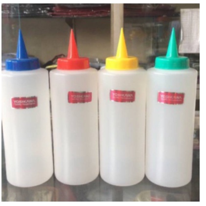 Jual Botol kecap plastik / botol saus sambal model lubang runcing ...