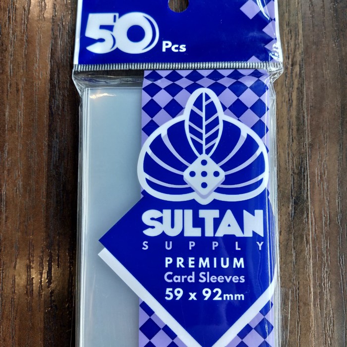 5 Paquetes De 100 Fundas Protectoras Para Cartas Sapphire – Tamaño 59x92 Mm, Libre De Ácido Y PVC, 60 Micras De Grosor (Azul)
