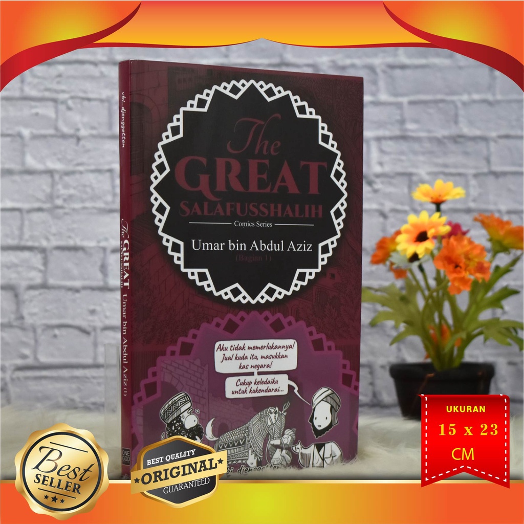 Jual BUKU KOMIK ISLAMI BARU THE GREAT SALAFUSSHALIH - Umar Bin Abdul ...