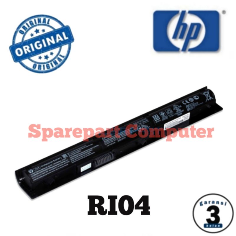 Jual Baterai Battery Batre Original HP Probook 450 455 470 G3 RI04 R104 ...